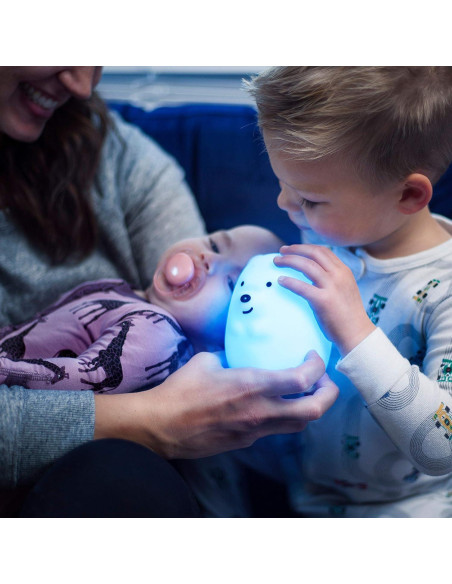 Luz Nocturna Lumipets Junior Oso Silicona 9 Colores 10cm Luz Nocturna Lumipets Junior Oso Silicona 9 Colores 10cm