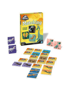 Juego de Memoria Jurassic World Wonder Forge - Dinosaurios que Brillan