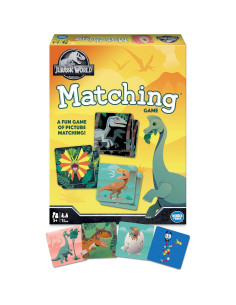 Juego de Memoria Jurassic World Wonder Forge - Dinosaurios que Brillan 2