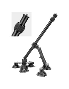 Kit de Montaje de Coche 5 en 1 Vamson para Cámaras de Acción