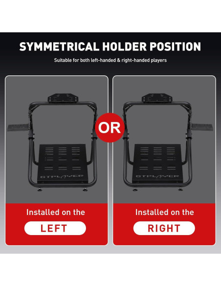 Soporte de Volante GTPLAYER Ajustable para Simulación de Carreras
