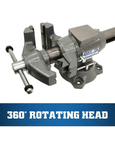 Torno de banco multiusos Wilton 550P 13.97 cm 360 rotativo