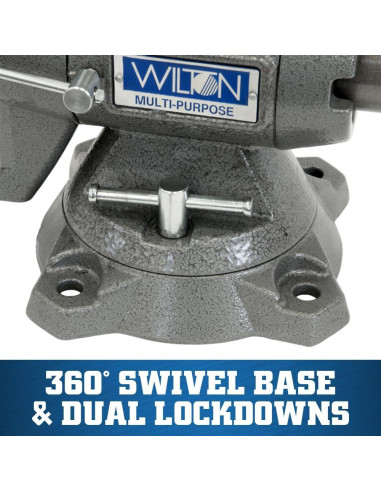 Torno de banco multiusos Wilton 550P 13.97 cm 360 rotativo