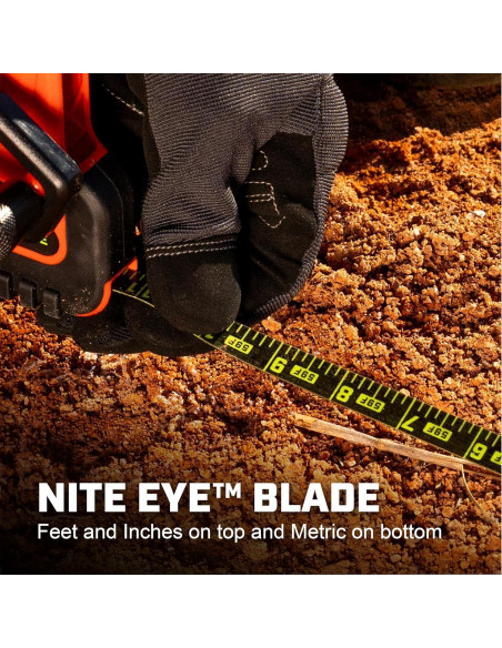 Cinta Larga de Fibra de Vidrio Lufkin 30m NITE EYE FE100B