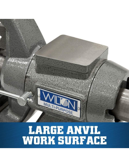 Torno de banco multiusos Wilton 550P 13.97 cm 360 rotativo