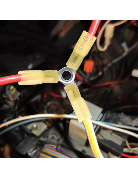 Conectores de Cable Termorretráctil 3 Vías amfuujoy 22-10 AWG