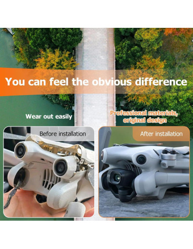 Cubiertas Laterales de Reemplazo DJI Mini 4 Pro con Herramientas