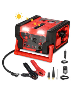 Arrancador de Batería Solar Acetek HH-599 2000A 20000mAh