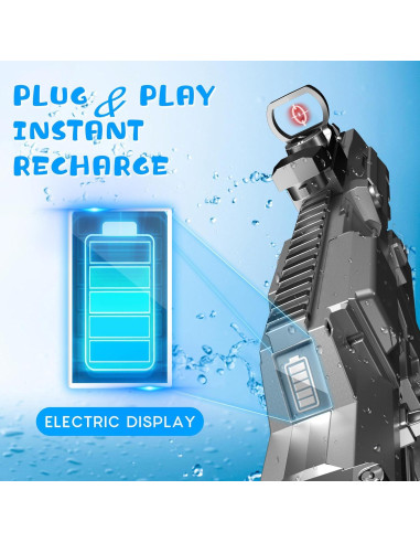 Pistola Gel Ball Blaster SOFITEN Automática 180 FPS 25.4cm