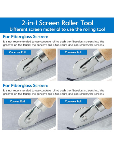 Kit de Reparación de Pantalla Home Master 3 en 1 con Spline 9.75 m