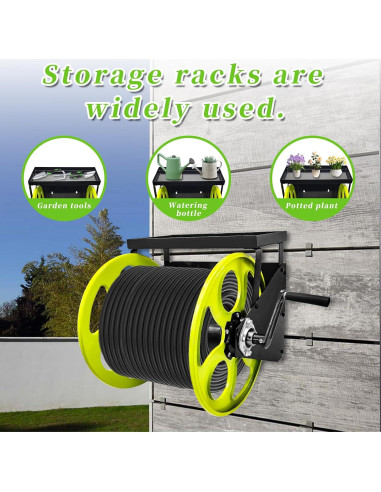 Carrete de Manguera de Jardín CXCESNS 36.58m Montaje Pared