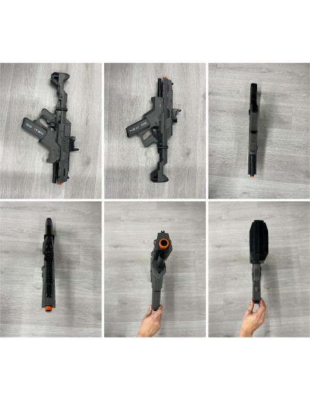 Pistola Gel Ball Blaster SOFITEN Automática 180 FPS 25.4cm Pistola Gel Ball Blaster SOFITEN Automática 180 FPS 25.4cm