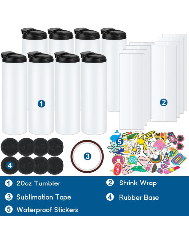 Botella de Acero Inoxidable 20 oz AxPower para Sublimación