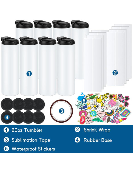 Botella de Acero Inoxidable 20 oz AxPower para Sublimación