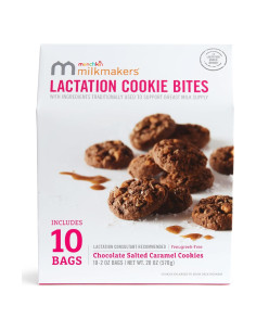 Galletas de Lactancia Munchkin Milkmakers 10 Bocados Chocolate Caramelo