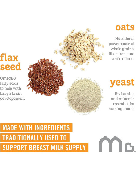 Galletas de Lactancia Munchkin Milkmakers 10 Bocados Chocolate Caramelo