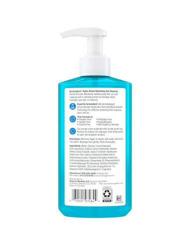 Limpiador Facial Neutrogena Hydro Boost 355 ml Hipoalergénico