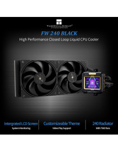 Enfriador de Agua para CPU Thermalright FW240 Negro 240mm 2