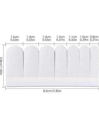70 Piezas Envoltura de Uñas de Fibra de Vidrio KAZI