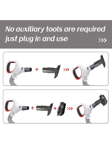 Repuestos cepillo 2-en-1 QINAN para aspiradora Shark NV350