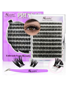 Pestañas Autoadhesivas AILAISHI NG61-2 10-18mm 100pcs D Curl