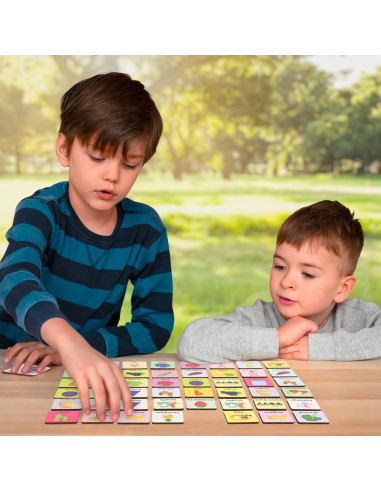Juego de Memoria de Madera KidSweeties - 30x24.9cm - Niños 3-5 Años