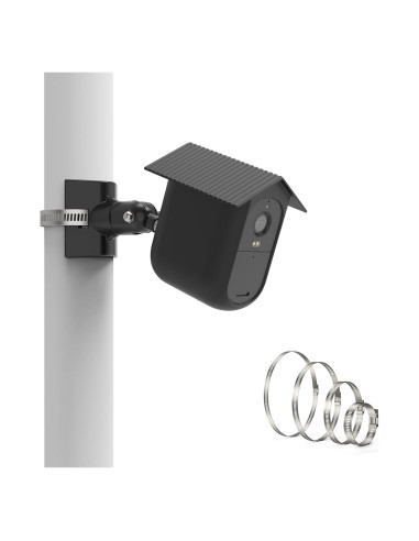 Montaje en Poste y Cubierta de Silicona OkeMeeo para Arlo XL