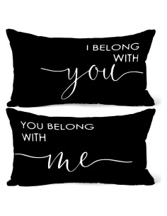 Funda de Almohada Decorativa SiuSue 30x50 cm Juego de 2