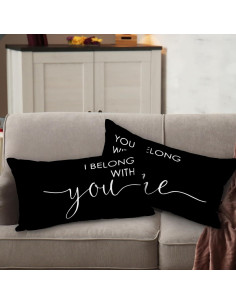 Funda de Almohada Decorativa SiuSue 30x50 cm Juego de 2 2