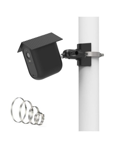 Montaje en Poste y Cubierta de Silicona OkeMeeo para Arlo XL