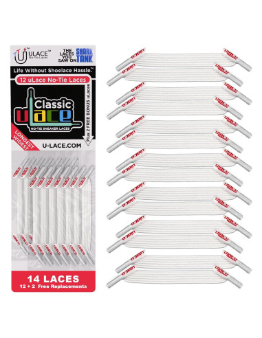 Cintas Elásticas Sin Nudos uLace Clásico - 14 Unidades