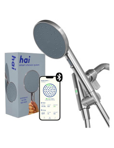 Cabezal de Ducha Inteligente hai con Bluetooth y Ahorro de Agua