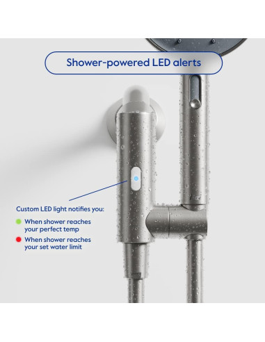 Cabezal de Ducha Inteligente hai con Bluetooth y Ahorro de Agua