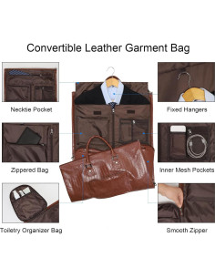 Bolsa de Viaje Impermeable Modoker 2 en 1 45L Marrón Claro 2