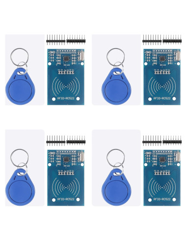 Kit Módulo RFID RC522 4 Piezas con Sensor y Tarjetas