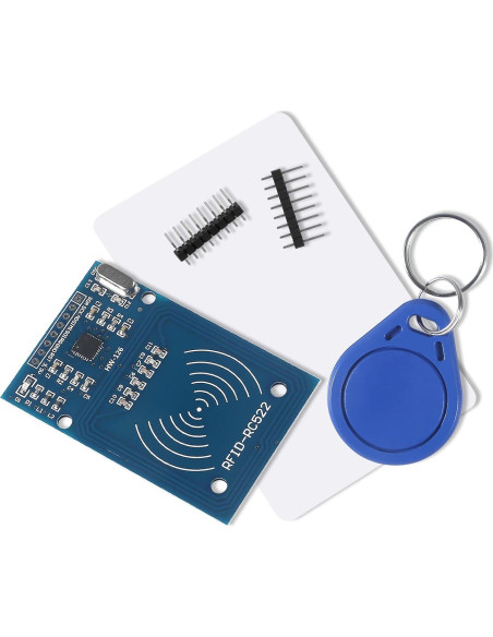 Kit Módulo RFID RC522 4 Piezas con Sensor y Tarjetas Kit Módulo RFID RC522 4 Piezas con Sensor y Tarjetas