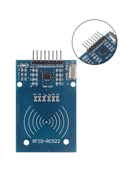 Kit Módulo RFID RC522 4 Piezas con Sensor y Tarjetas Kit Módulo RFID RC522 4 Piezas con Sensor y Tarjetas