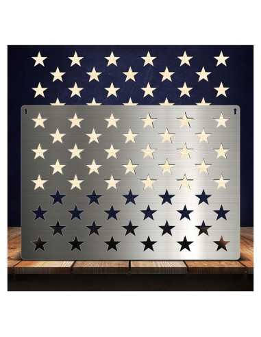 Plantilla de Bandera Americana Folconroad 50 Estrellas 37.5x26.5cm