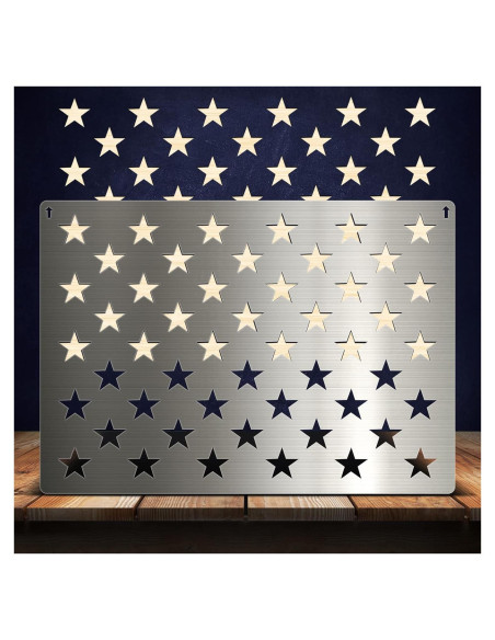 Plantilla de Bandera Americana Folconroad 50 Estrellas 37.5x26.5cm