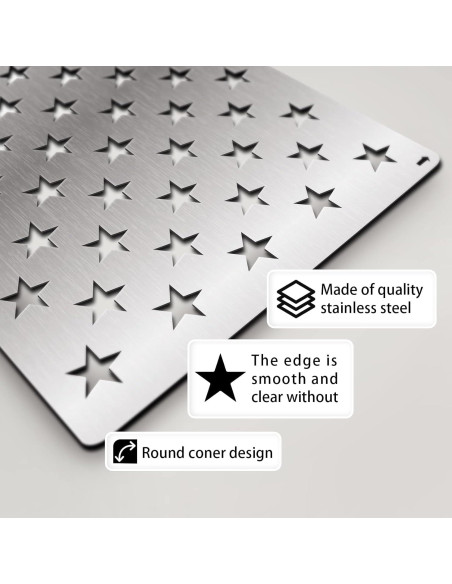 Plantilla de Bandera Americana Folconroad 50 Estrellas 37.5x26.5cm