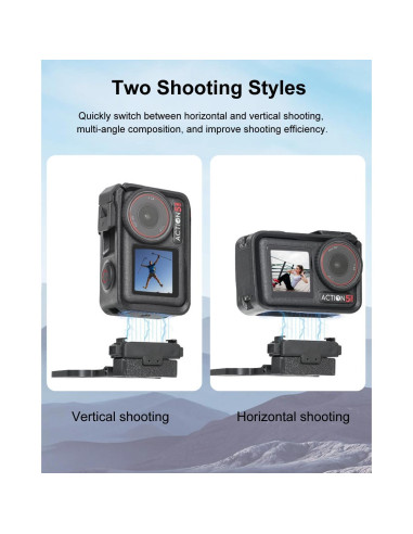 Base Magnética Ajustable para DJI Osmo Action 5 Pro/4/3