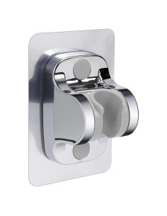 Soporte de Ducha Autoadhesivo NearMoon Cromado Ajustable