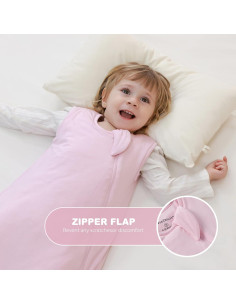 Saco de Sueño Unisex Mosebears 0-6 Meses Rosa 2.5 Tog 2