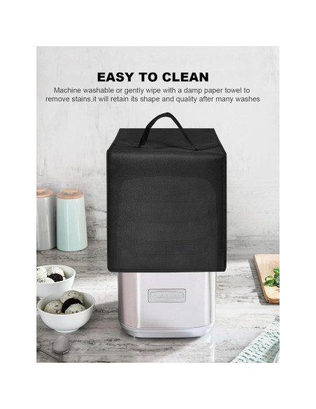 Cubierta de Máquina de Helados EiiJugaloo 2QT Nylon Impermeable