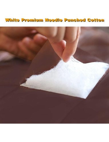 Cortina de Puerta Aislante Figermoon 81x203 cm Marrón