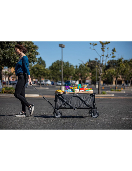 Carro Plegable de Aventura Picnic Time 90.4x48.0x55.2cm Gris