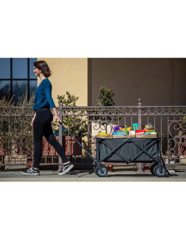 Carro Plegable de Aventura Picnic Time 90.4x48.0x55.2cm Gris