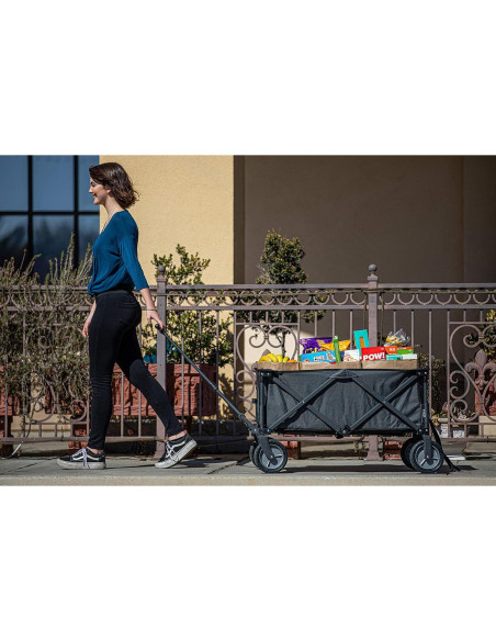 Carro Plegable de Aventura Picnic Time 90.4x48.0x55.2cm Gris