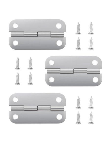 Bisagras de Acero Inoxidable Ophjerg para Enfriadores Igloo - Juego de 3