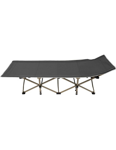 Cama de Camping Plegable Temsiny Gris 190x71cm 280kg